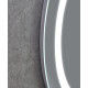 Дзеркало Mixxus Plain MC02-60 (годинник, LED-підсвічування, антизапотівання) (MI6012)