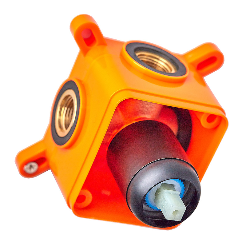 Змішувач для душу джойстиковий з латуні Haiba Amanda 003 (Inner) (HB3956) колір Чорний