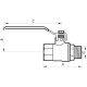 Кран шаровый 1/2" ГШР газ (NF.622) Nolf (NF2936)