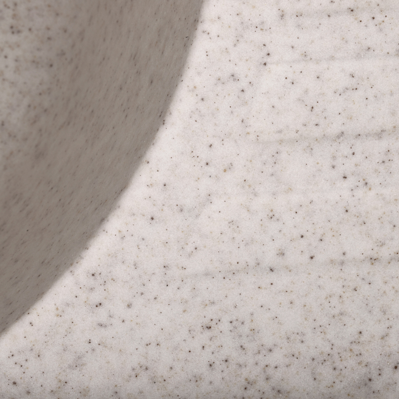 Кухонна мийка врізне з граніту овальне Haiba HB8311-G322 Beige 570x450x180 (HB0982) колір Бежевий