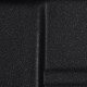 Кухонна мийка врізне з граніту прямокутне Haiba HB8210-G226 Black 620x500x200 (HB0983) колір Чорний