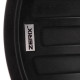 Кухонна мийка врізна з граніту овальна Zerix ZS-6250R-03 (ZX4548) колір Чорний