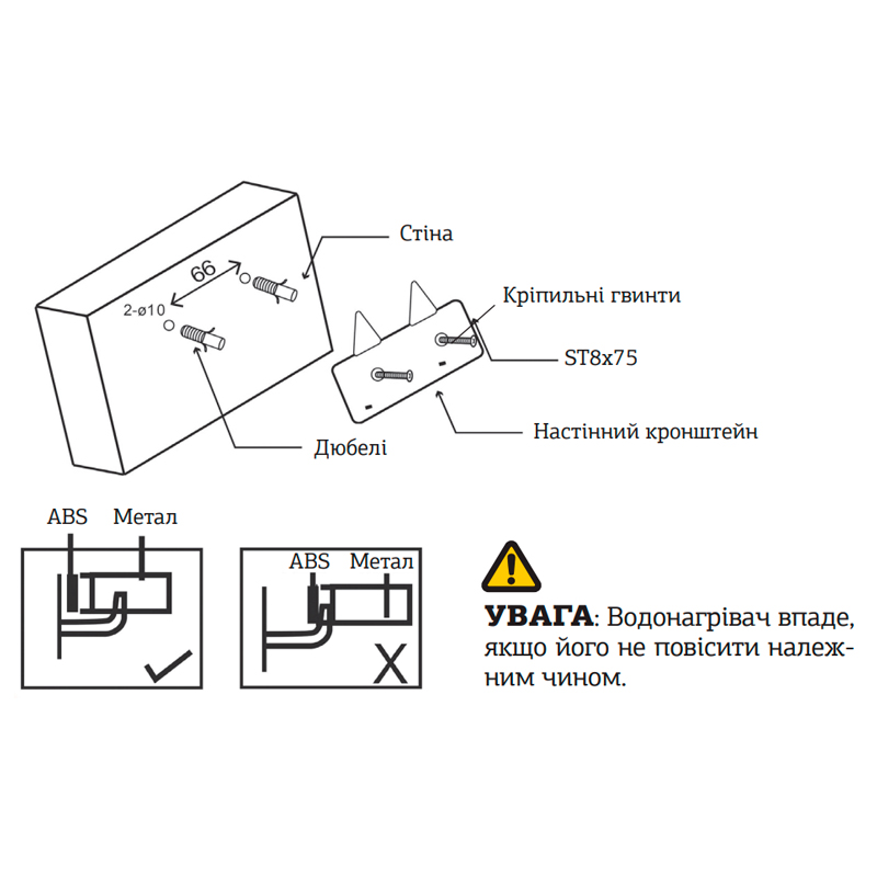 Водонагреватель "Под мойку" Mixxus EWH-0610 Small Under накопитель. 10 л, мокр.тен 1,5 kW (WH0007)