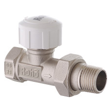 Кран радиаторный термостатический Roho R5160-050 - 1/2" (М30х1,5) прямой (RO0124)