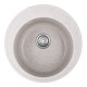 Кухонна мийка врізна з граніту кругла Haiba HB8301-G322 Beige 490x180 (HB0974) колір Бежевий