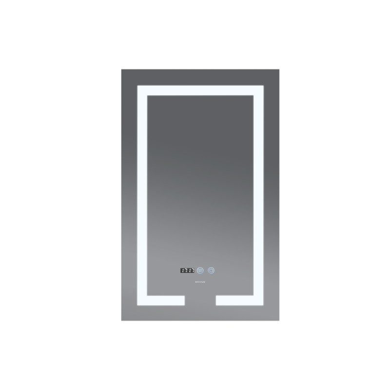 Дзеркало Mixxus Hard MR06-50x80 (годинник, LED-підсвічування, антизапотівання) (MI6011)
