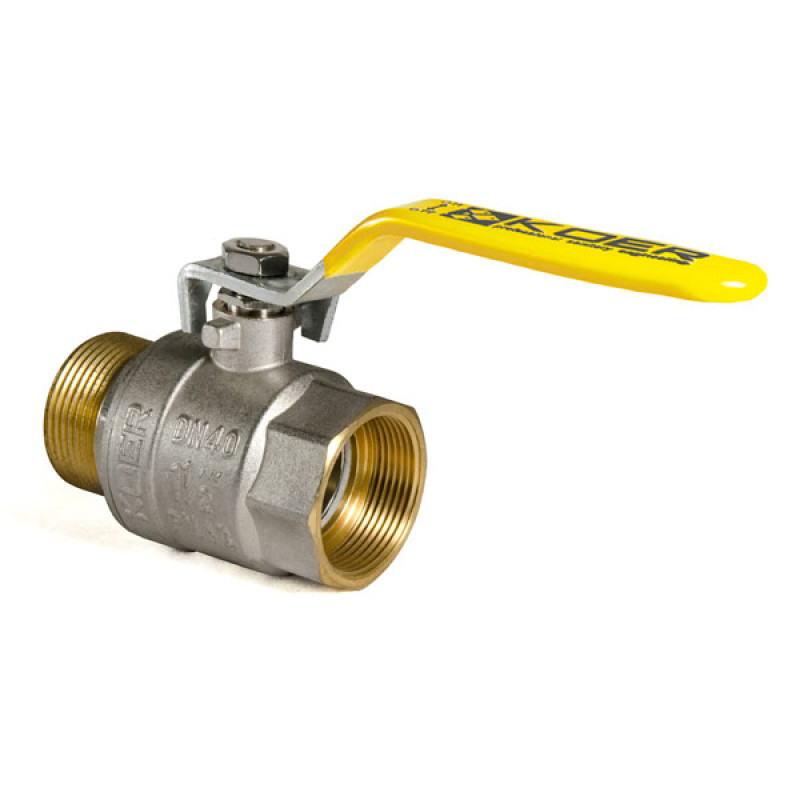 Кран шаровый Koer 1 1/2" ГШР газ (KR.215.G) (KR0126)
