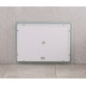 Дзеркало Mixxus Flat MR04-100x60 (годинник, LED-підсвічування, антизапотівання) (MI6008)