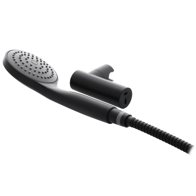 Змішувач для душу джойстиковий з латуні Haiba Alex 003 (HB3924) колір Чорний
