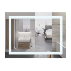 Дзеркало Mixxus Warm MR02-120x80 (годинник, LED-підсвічування, антизапотівання) (MI6001)