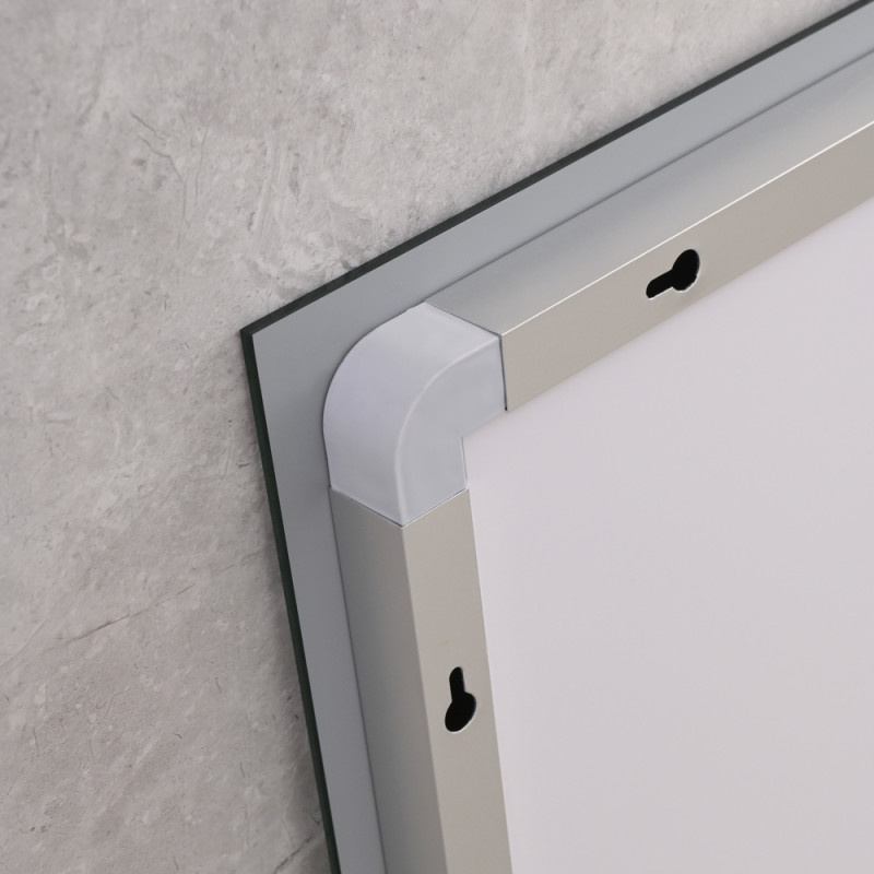 Дзеркало Mixxus Warm MR02-120x80 (годинник, LED-підсвічування, антизапотівання) (MI6001)