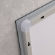 Дзеркало Mixxus Warm MR02-120x80 (годинник, LED-підсвічування, антизапотівання) (MI6001)