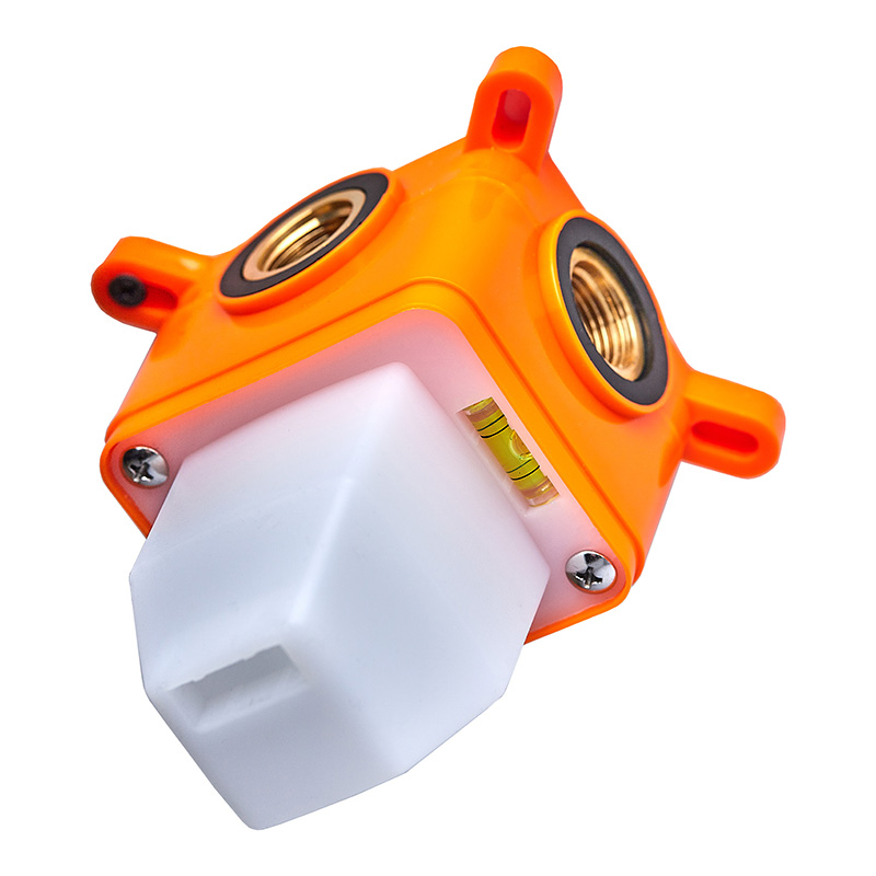 Змішувач для душу джойстиковий з латуні Haiba Amanda 003 (Inner) (HB3954) колір Сталевий