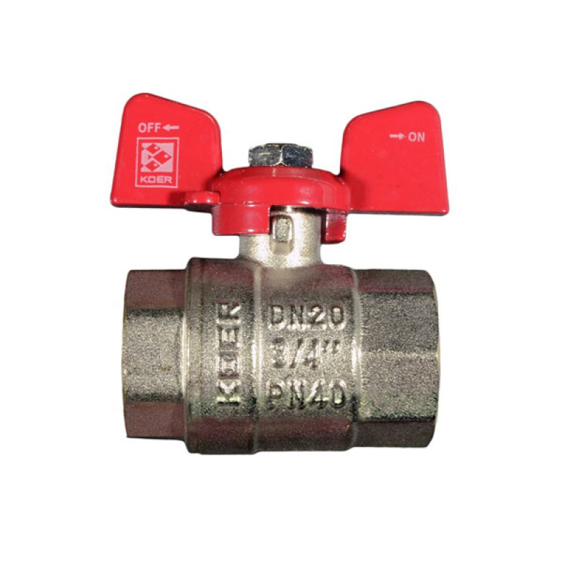 Кран шаровый Koer 3/4" ГГБ (KR.217) (KR0040)