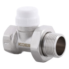 Кран термостатический прямой Koer KR.923 - 1“ (KR2890)