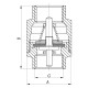Клапан обратный 1" (Koer KR.171) (KR0129)