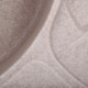 Кухонна мийка врізна з граніту овальна Haiba HB8310-G319 sand 780x500x220 (HB0977) колір Пісочний