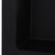 Кухонна мийка прямокутна з граніту Haiba HB8104-G226 Black 780x500x200 (HB0987) колір Чорний