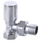 Кран для полотенцесушителя угловой Koer KR.531 - 1/2" (Продается по 2 шт.) (KR3073)