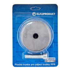 Насадка плоская для паяльника Europroduct EP.WS040 PPR труб 40mm (EP6101)
