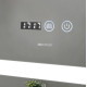 Дзеркало Mixxus Light MR01-80x60 (годинник, LED-підсвічування, антизапотівання) (MI5998)