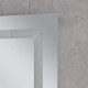 Дзеркало Mixxus Light MR01-80x60 (годинник, LED-підсвічування, антизапотівання) (MI5998)