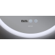 Дзеркало Mixxus Plain MC10-60 (годинник, LED-підсвічування, антизапотівання) (MI6013)