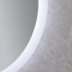 Дзеркало Mixxus Plain MC10-60 (годинник, LED-підсвічування, антизапотівання) (MI6013)