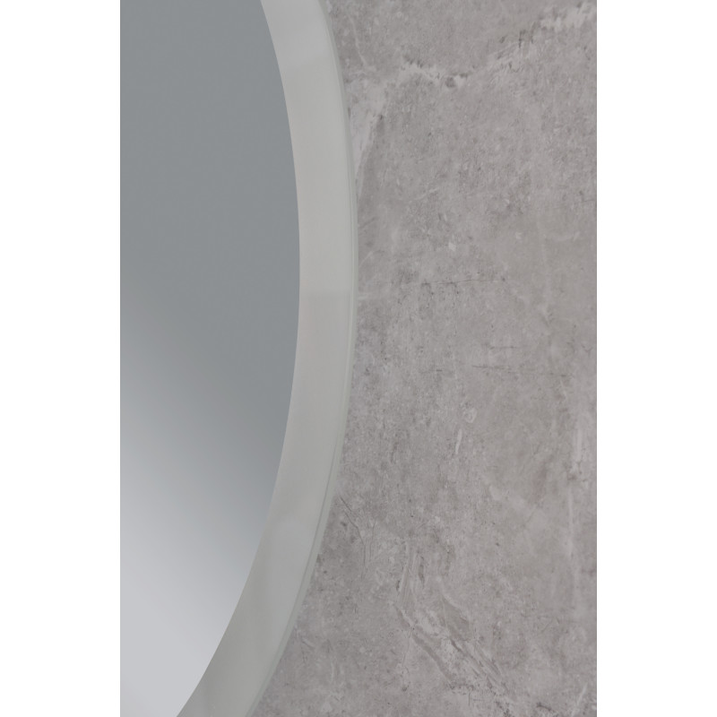 Дзеркало Mixxus Plain MC10-60 (годинник, LED-підсвічування, антизапотівання) (MI6013)