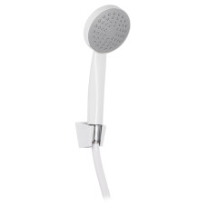 Душевой набор (шланг, лейка, кронштейн) белый Zerix Shower SET-02W (ZX3096)