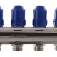 Коллекторный блок с расходомерами Koer KR.1110-04 1”x4 ways (KR2641)