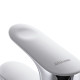 Змішувач для умивальника джойстиковий з латуні з коротким виливом Mixxus Premium DONNA 001 (MI0582) колір Сталевий