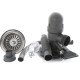 Кухонна мийка врізна з нержавіючої сталі овальна Zerix Z7750-06-180MD (micro decor) (ZS0564) колір Сталевий